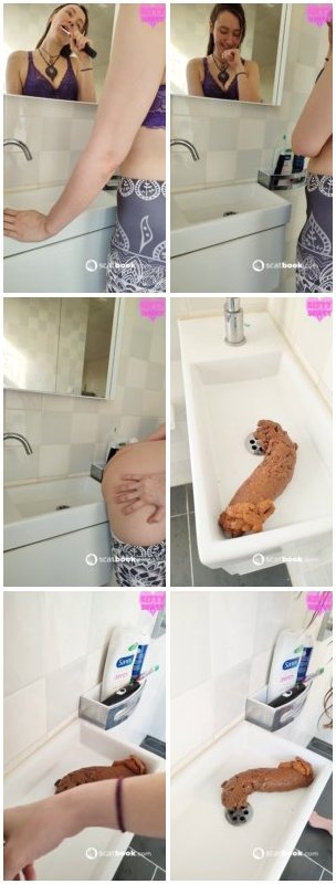 Huge Poop sink log stinks up your bathroom. P1 [UltraHD/2K / 2024]